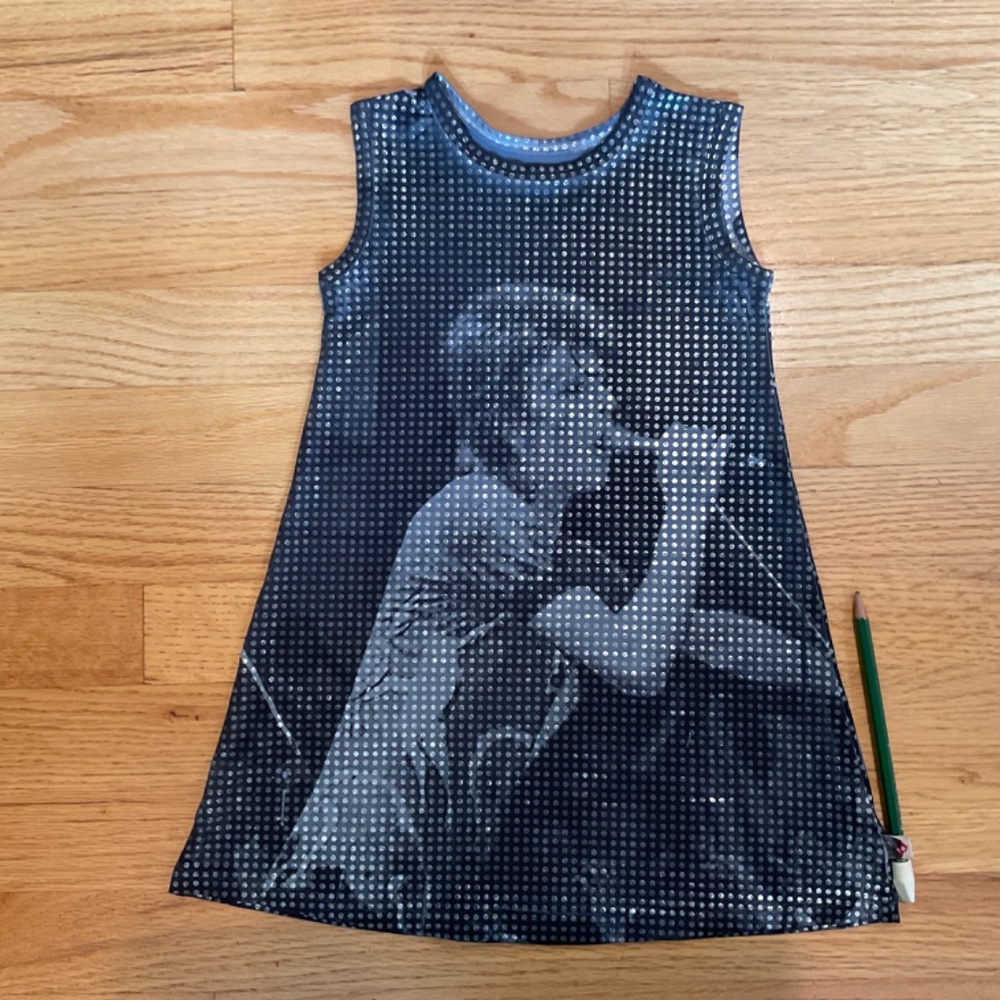 David Bowie Toddler Dress - Picture 2 of 4